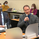 Defense attorney Eric Nelson, left, and defendant, former Minneapolis police officer Derek Chauvin address Hennepin County Judge Peter Cahill during motions before the court Thursday, April 15, 2021